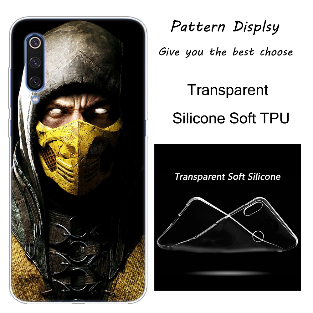 006 Горячая Mortal Kombat силиконовый чехол для Xiaomi Pocophone F1 9T 9 9SE 8 A2 Lite A1 A2 Mix3 Redmi K20 7A Note 4 4X5 6 7 Pro S2 крышка - Цвет: 006