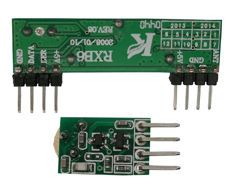 433 МГц Супергетеродинный 3400 RF передатчик и приемник комплект для Arduino ARM MCU|transmitter