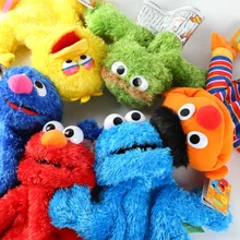 Улица Сезам игрушка Элмо большая птица печенье монстр ручная кукла 25 см плюшевая кукла развивающая мягкая игрушка для детей