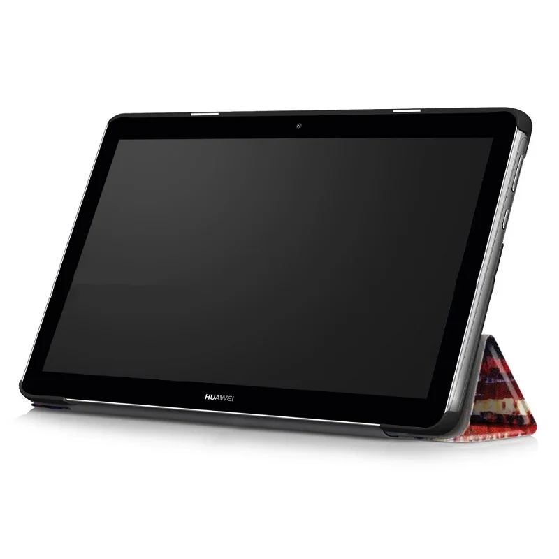 Чехол подставка из экокожи для Huawei Mediapad T3 10 9 6 дюйма|Бамперы| |