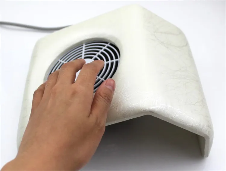 Secador de Cabelo Coletor de Sucção Máquina do Unha Ferramentas da Arte do Unha Coletor de Poeira Prego Arte Poeira Manicure Arquivo Acrílico uv Gel Polonês 8 Beleza e saúde