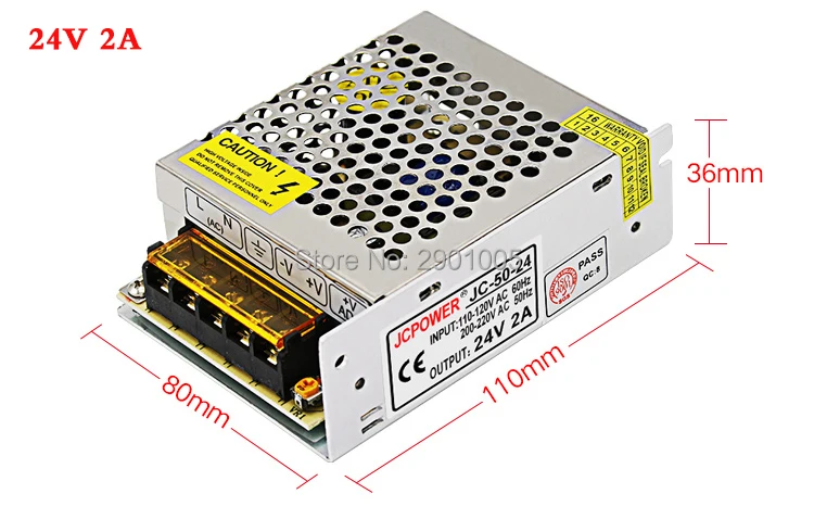 AC 110 220v постоянного тока до DC24V 1A 1.5A 2A 2.5A 3A 5A 6A 8.3A 10A 15A 16.5A 20A 25A 30A Светодиодные ленты импульсного источника питания Трансформаторы системы освещения