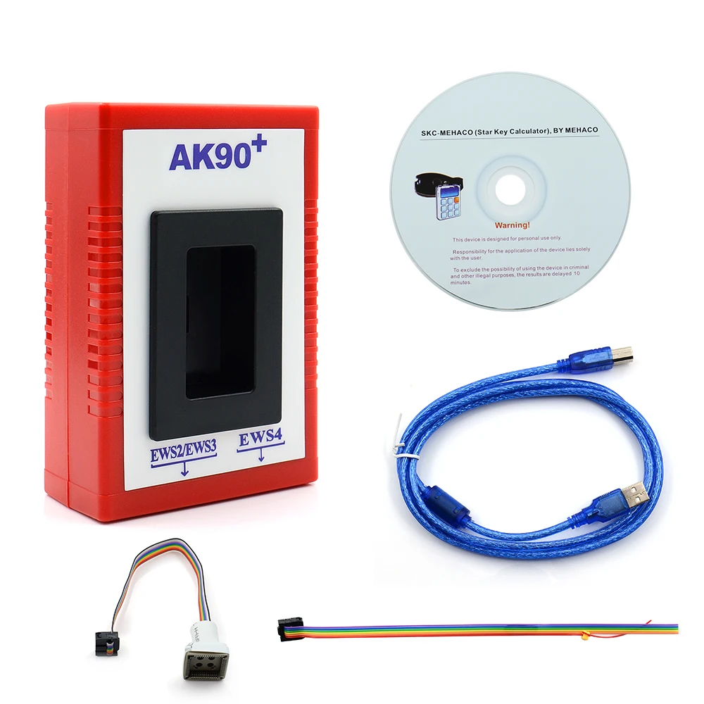 Последний V3.19 AK90 ключ программист AK90+ для всех BMW EWS от 1995-2005 OBD2 Копировать ключи автомобиля с лучшей ценой