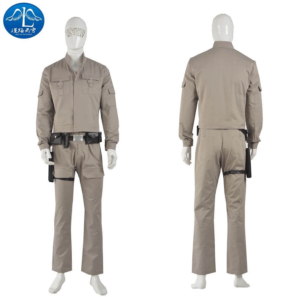 

ManLuYunXiao Star Wars Cosplay Luke Skywalker Cosplay Costume Men's Suit Cosplay Free Shipping Jacket Any Size Custom Made