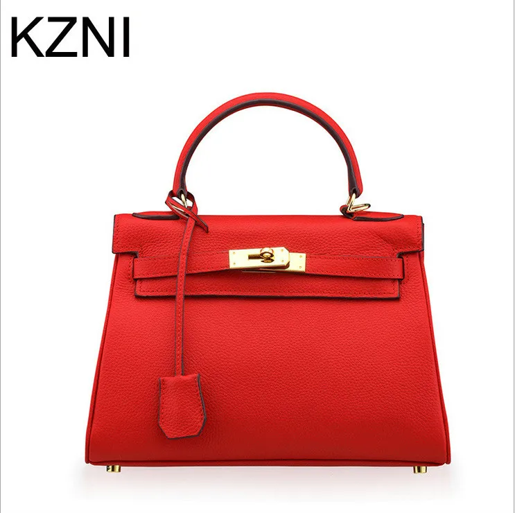 

KZNI crossbody bags for women luxury handbags women bags designer girls bags sac a main femme de marque luxe cuir 2017 L030617