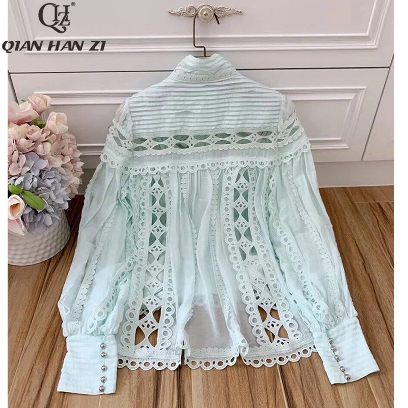 Qian Han Zi Fashion Designer Fall womens tops and