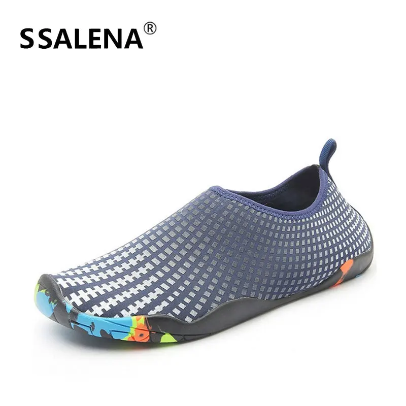 

Men Fishing Swimming Aqua Water Shoes Water Sport Surfing Outdoor Walking Sneakers Rubber Upstream Skin Aqua Shoes AA51006