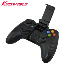 2 шт. беспроводной геймпад Bluetooth игровой контроллер Джойстик для телефона i-os android для ПК с держателем сотового телефона