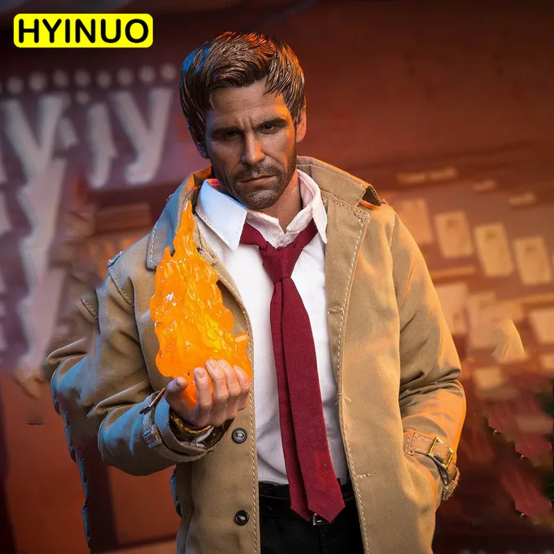 

1/6 Scale SST007 Ghost Detective Constantine Matt Ryan Action Figure Set W/2 Sculpt Model 12' Full Set Action Figure Dolls Toys