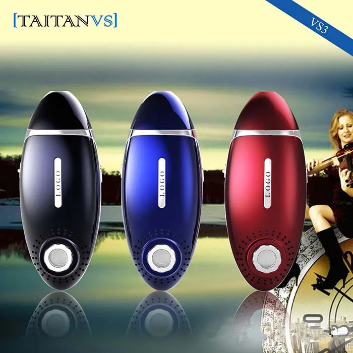 Electronic Cigarette Dry Herb Vaporizer Titan VSII Kits Herbal Vaporizer Vape Pen Atomizer E Cigarette Wax Vaporizer Herb X8253