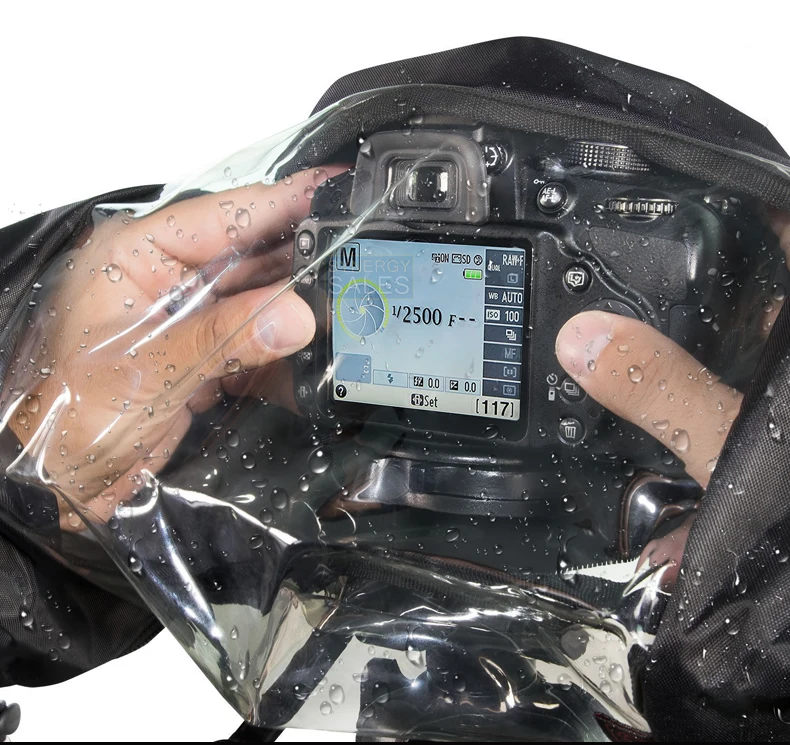 Водонепроницаемая непромокаемая Пыленепроницаемая дождевая крышка Roadfisher для DSLR