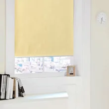 Изготовленные на заказ полиэстер рулонные шторы для затемнения в желтых окнах шторы для гостиной