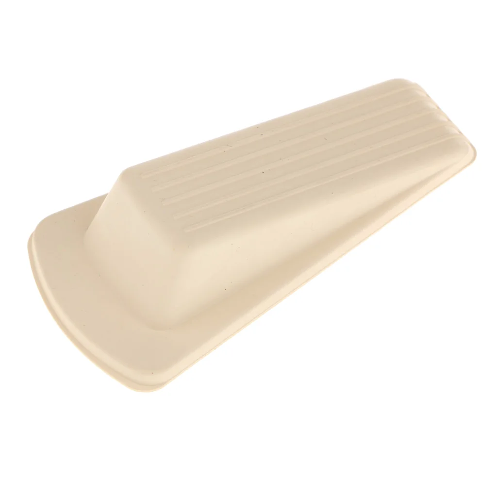 Rubberish Door Stop Doorstopper Interior Floor Doorstop Door Jammer Door Catcher Brown/Black/White