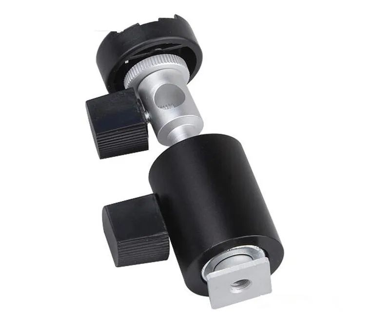 Universal 360 Degree Swivel 1/4 Camera Flash Hot Shoe Adapter Umbrella Holder Light Stand Bracket Type C Photography Accessory