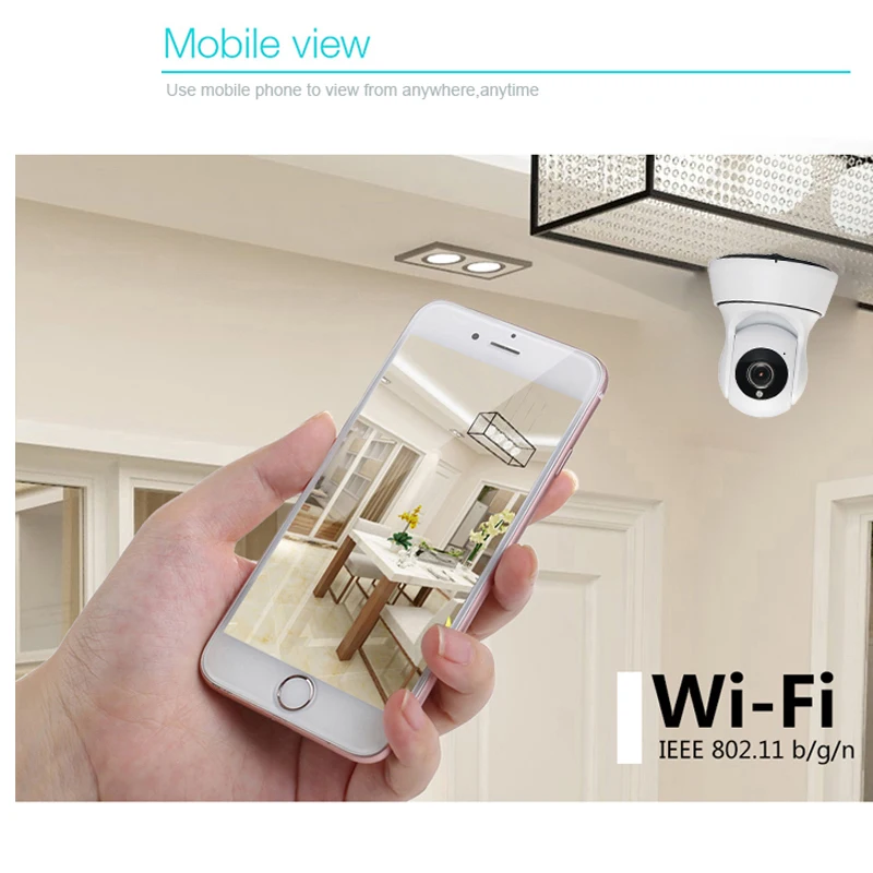 Onvif 720P ip камера беспроводная Wi Fi CCTV видеонаблюдения HD для помещения