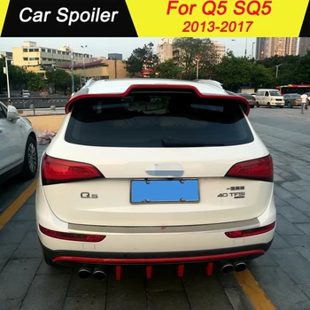 

Carbon Fiber Spoiler For Audi Q5 SQ5 2013 2014 2015 2016 2017 car tail wing decoration rear trunk spoiler for Audi Q5 SQ5