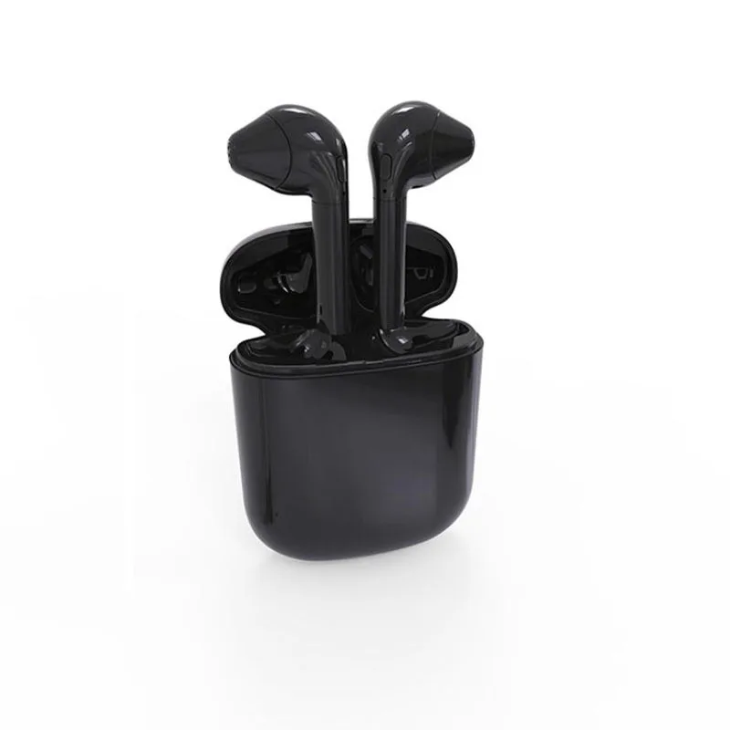 

Bluetooth Twin Earbugs Wireless Dual Ear Movement Music Headset with Charging Box LKHE-HBQi8