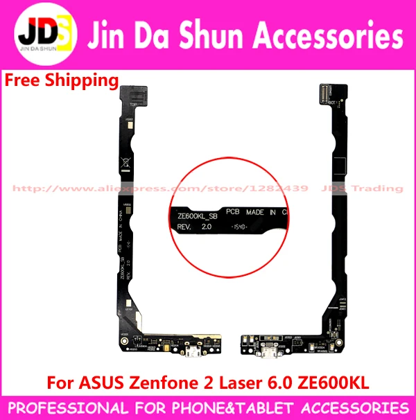 Для ASUS Zenfone 2 Laser 6 0 &quotZE600KL ZE601KL USB док-станция зарядный порт гибкий кабель зарядное