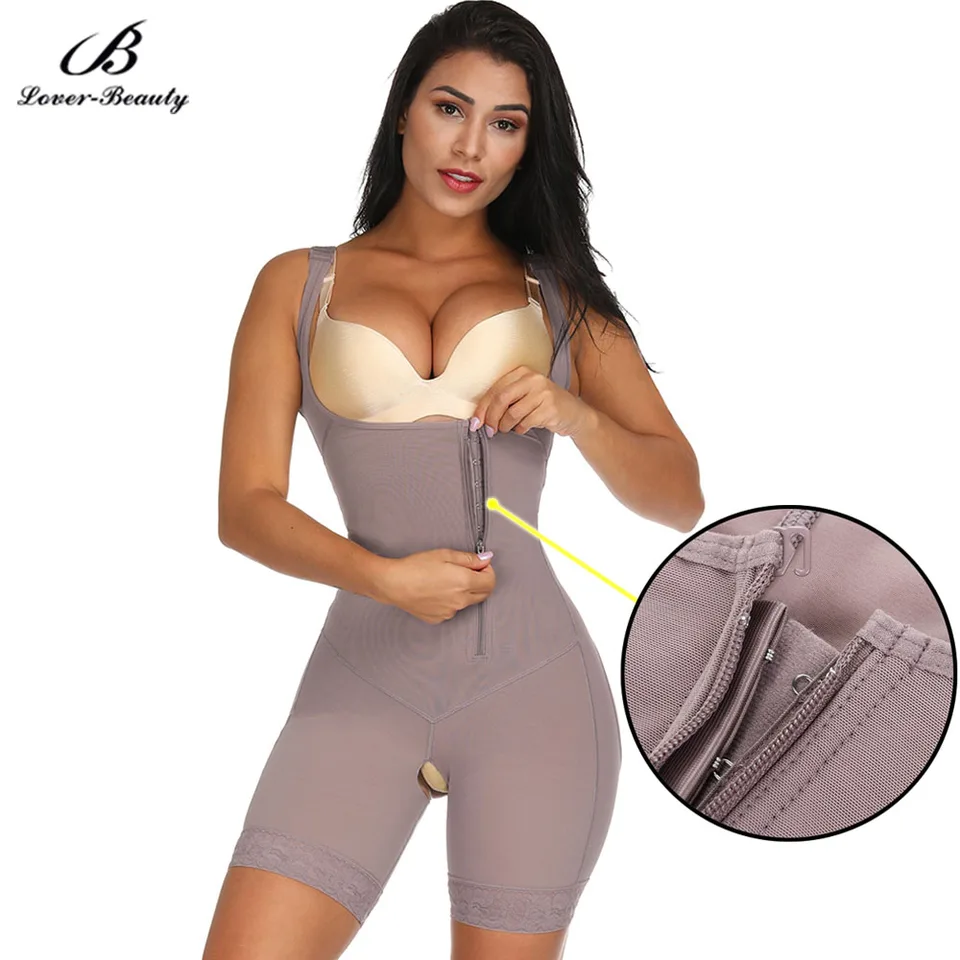 plus size waist trainer bodysuit