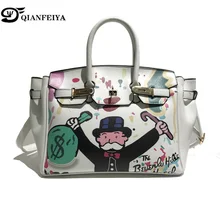 

Women Big Top-handle Bag for Ladies Female Shoulder Bags Crossbody Cartoon Print Handbags Fashion Shoulder Bags for Women gg bag
