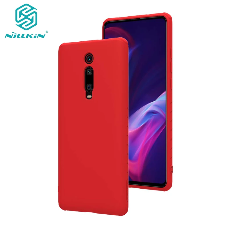 

For Redmi K20 Pro case NILLKIN Silicone Smooth Protective Back Cover for Redmi K20 mi 9t mi 9t pro case 6.39 funda