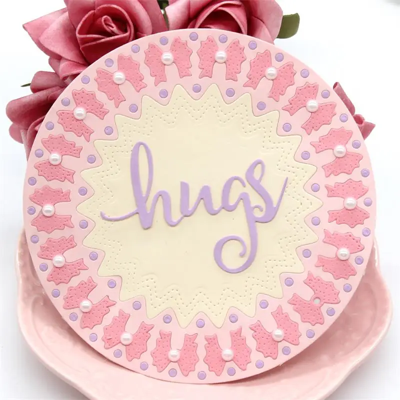 

KSCRAFT Bowknot Doily Metal Cutting Dies Stencils for DIY Scrapbooking/photo album Decorative Embossing DIY Paper Card