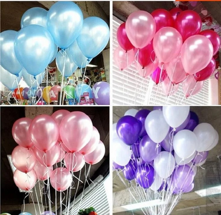 Воздушные шары 5 дюймов = 13 см жемчужного цвета для подарка, рукоделие, день рождения, свадьба, вечеринка, детский душ, украшение, сделай сам, Wh