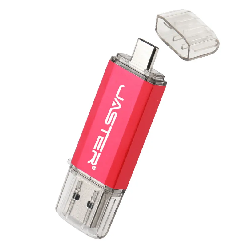 Usb флеш-накопитель JASTER type-C 3,1, 4 ГБ, 16 ГБ, 32 ГБ, 8 ГБ, 64 ГБ, карта памяти для телефонов, смартфонов, android