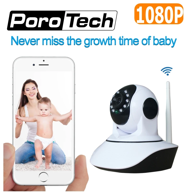 

H320PW 1080P Wireless home Security dome Camera Baby monitor onvif PTZ PZP Wifi IP Camera 2MP Infrared Night Vision CCTV Camera