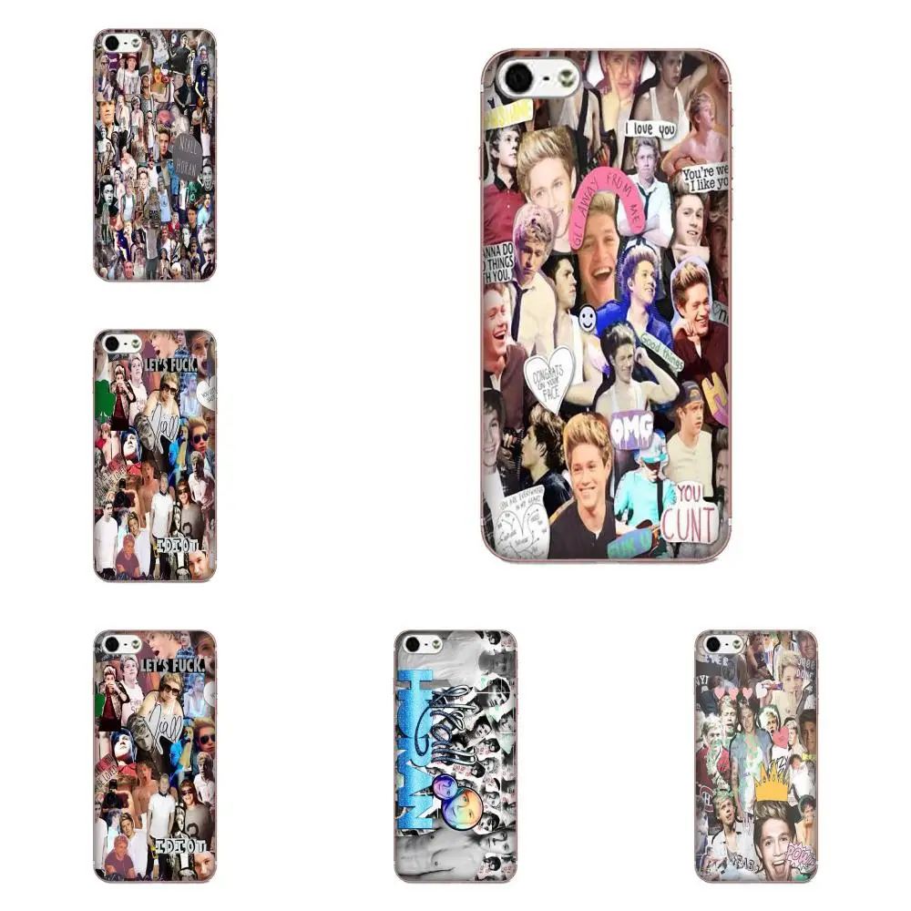Мягкий пользовательский дизайн Niall Horan Collage Art для Sony Xperia Z Z1 Z2 Z3 Z4 Z5 compact Mini M2 M4 M5 T3 E3 E5