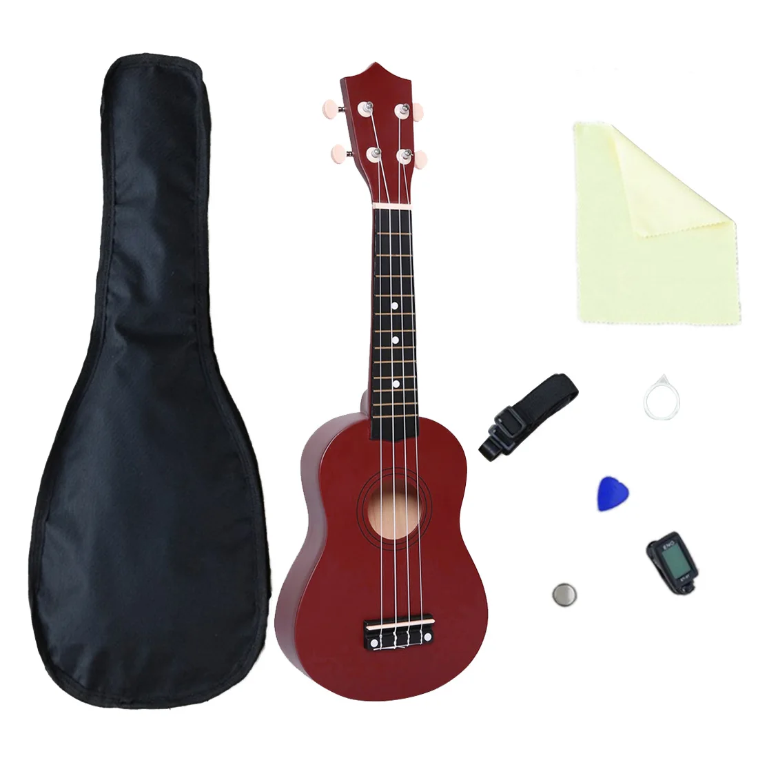 

Rowsfire 21 Inches Science Education Remote Music Instrument Ukulele Kits With Instructional Book For Child Beginner
