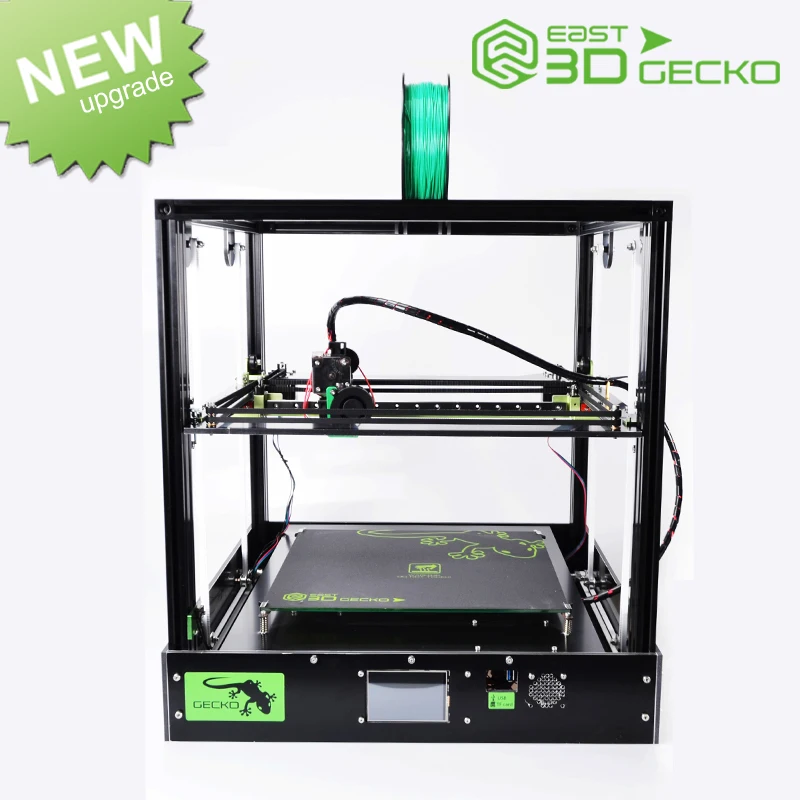 Новинка 2017 года 3d принтеры Восток Gecko DIY линейная направляющая укрепить корпус