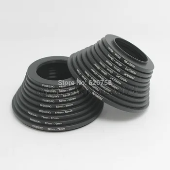 

18pcs Camera Lens Filter Step Up & Down Ring Adapter For Canon Nikon free shipping