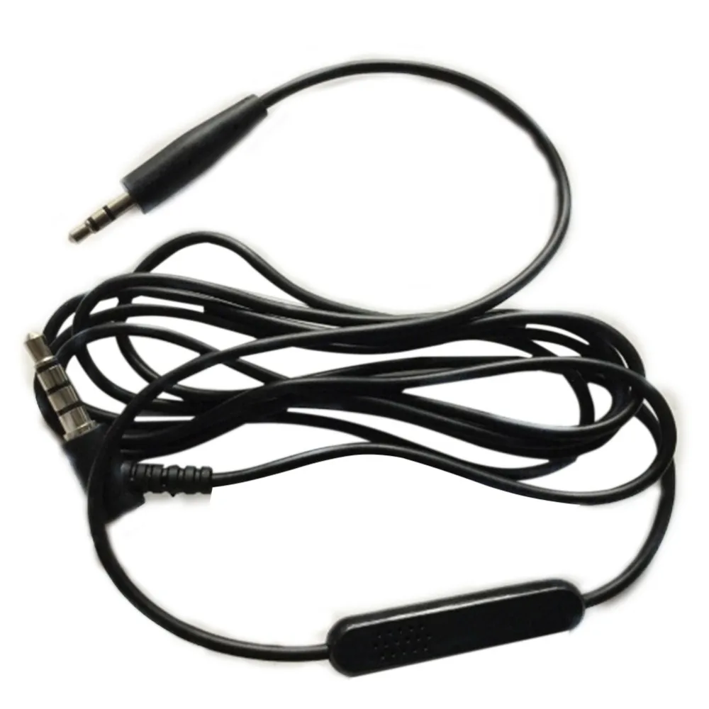 Headphone-Cable-Replacement-Audio-Convert-Cable-Cord-2-5-to-3-5mm-With-Mic-for-BOSE