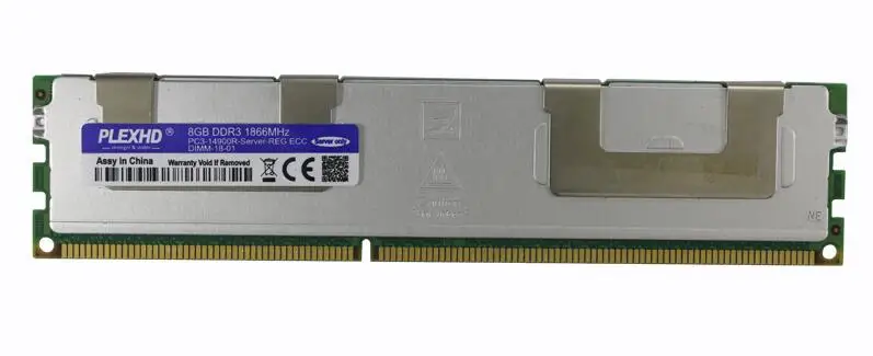 PLEXHD флеш-накопитель 16Гб 8Гб 4Гб DDR3 PC3 1066 МГц 1333 МГц 1600 МГц 1866 МГц памяти сервера X79 X58 2011 LGA2011 ECC REG 14900 12800 10600 Оперативная память