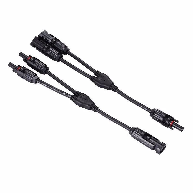 

1Pairs x MC4 Connector Y branch M/M/F and F/F/M , mc4 y Solar Panel Cable Branch Connector