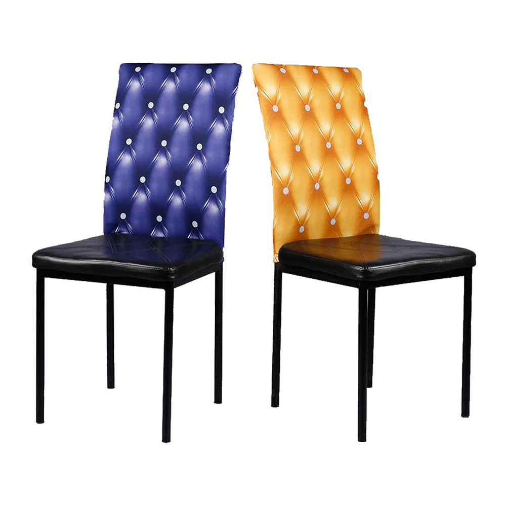 Cheap 1PC Blue/Yellow/Coffe 7 Colors Removable Stretch Spandex Dining Chair Back Decoration Cushion For Home Kids Room Decor Cheap 1PC Blue/Yellow/Coffe 7 Colors Removable Stretch Spandex Dining Chair Back Decoration Cushion For Home Kids Room Decor