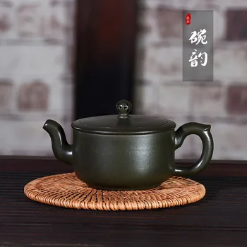 

Yun Kettle Yixing Dark-red Enameled Pottery Teapot Famous Full Manual Customized Manufactor Wholesale Generation Deliver Goods