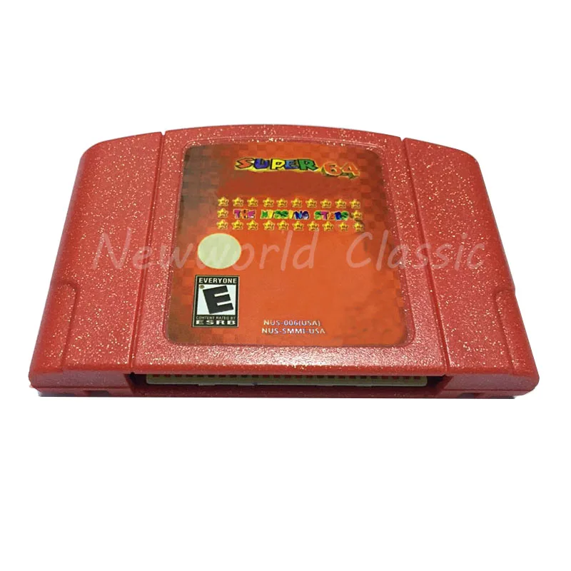 

Super MA The Missing Stars English Languae Video Game Cartridge Card for 64 Bit Game Console US NTSC Version