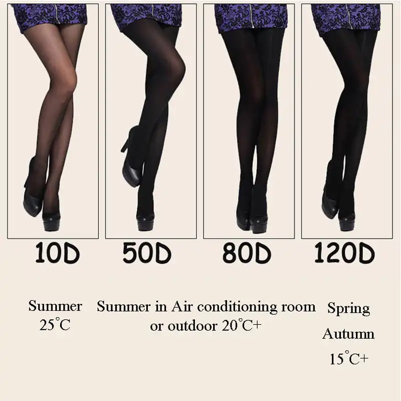品質ブランド女性弾性 Ol パンスト春秋快適なスリムタイツロングストッキング黒肌 1277ly Tights Aliexpress