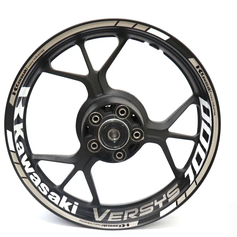 

Motorcycle High Quality Outer Rim Wheel Decal Reflective Stickers For Kawasaki Versys 1000 Stickers