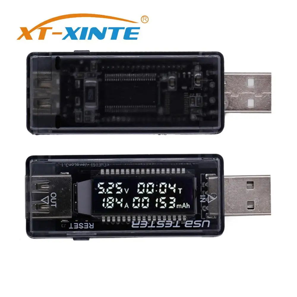 

Capacity Tester USB Charger Doctor 5V 9V 12V 20V QC 2.0 LCD Volt Current Voltage Charger Capacity Power Meter Text Voltmet