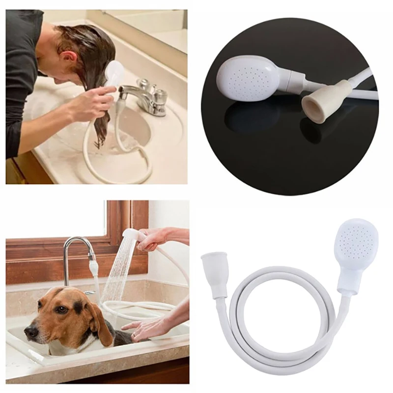 

Multifunctional Bath Sink Hose Tube Pet Pop Wash Tap Shower Dog Head Spray Pet Bath Hose Sink Washing Hair Hand Hose sprayer