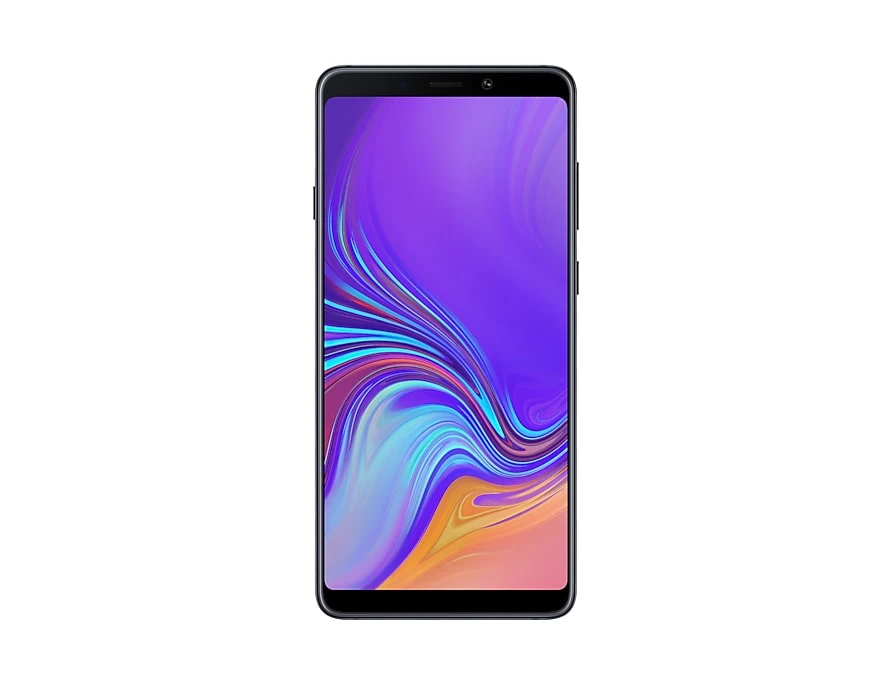 Samsung Galaxy GALAXY A9 6 + 128 черный 6 + 128, 16 см (6,3 "), 2220x1080 пикселей, 6 ГБ, 128 ГБ, 24 МП, черный