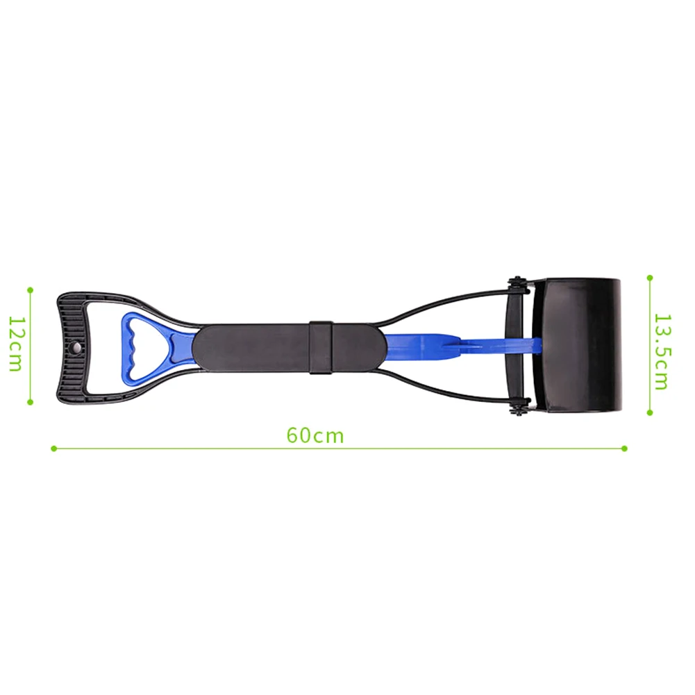 Длинная ручка собака Pooper scooper очистки Палочки Up Grabber Инструменты для удаления Пластик poop Scoopers для собак розового и фиолетового цветов