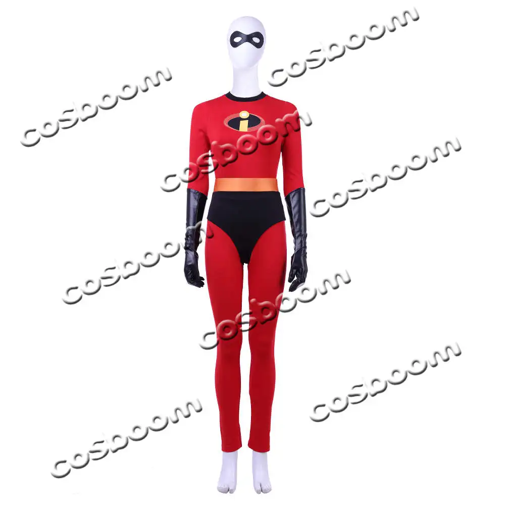Incredibles 2 Mrs.incredible elastigirl suit cosplay costume01