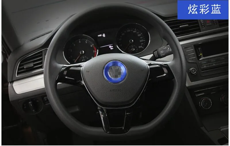 Украшение на руль для Volkswagen Polo passat b5 b6 b7 t4 t5 golf 4 7 vw Tiguan Jetta Gol Fox/CrossFox|golf 7|vw tiguangolf |