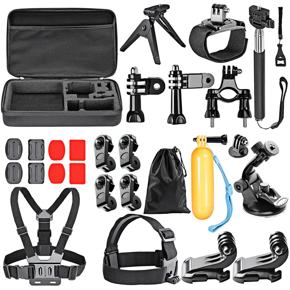 Neewer Outdoor Sport Accessory Kit for GoPro Hero 4/3+/3/2/1/, Sj4000