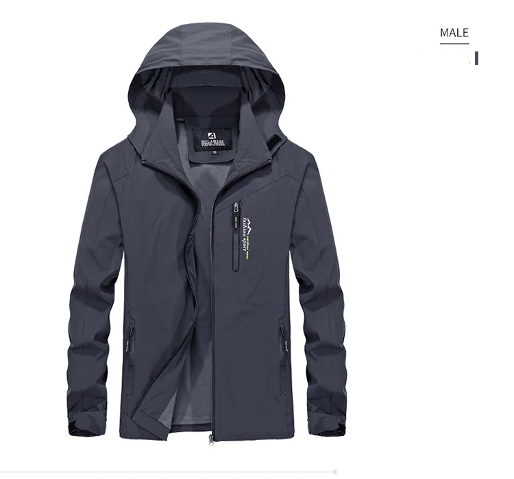 Aufdiazy Outdoor Hiking Jackets Men's Women's Spring Autumn Waterproof Coats Camping Trekking Climbing Tourism Softshell  IM049 (6)
