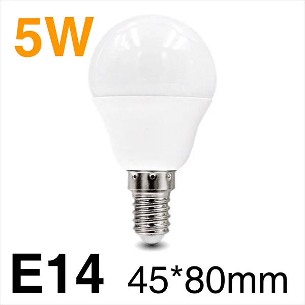 track light ceiling LED E14 Lamp LED Bulb 9W 5W 3W AC220V 230V 240V LED Lampada Cold White Warm White LED Spotlight For Table Lamp Light Bulb led spotlight bulbs LED Spotlights